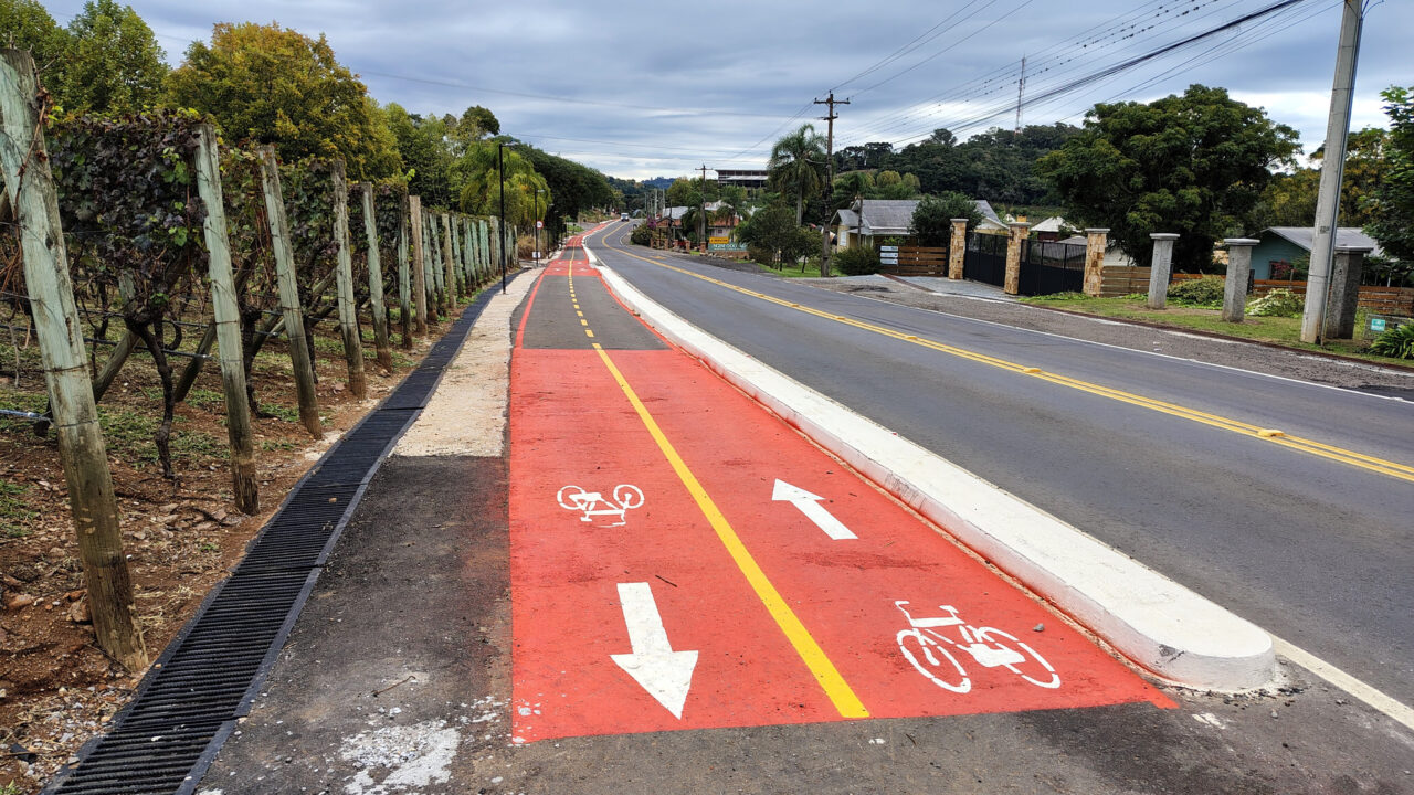 novidades Vale dos Vinhedos Ciclovia